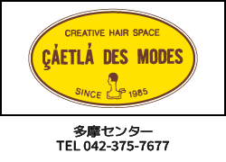 CAETLA DES MODES 多摩センターの美容室CAETLA DES MODESのロゴ
